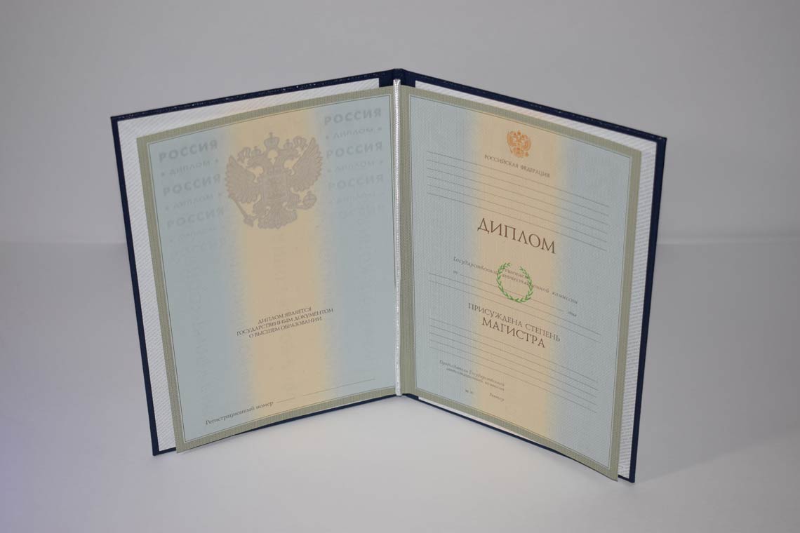 Диплом Магистра с 2003-2008 в Химках
